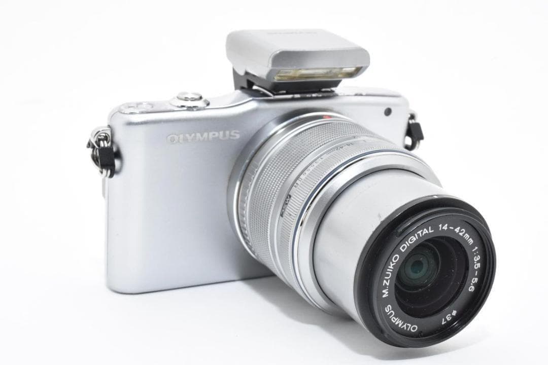 OLYMPUS オリンパス PEN E-PM1 レンズキット ミラーレスカメラ