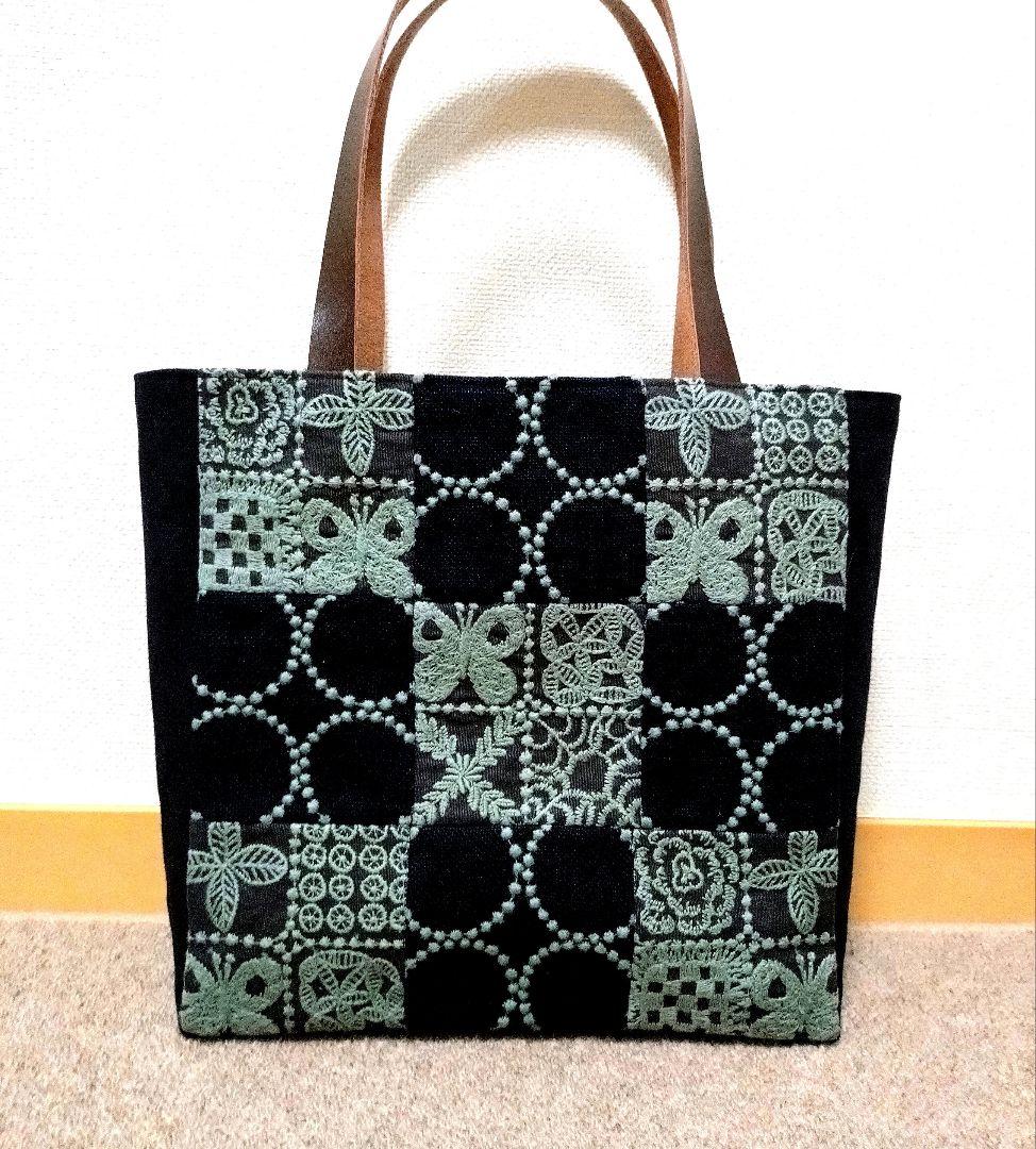 ミナペルホネントートバッグ大き目　　ハンドメイド