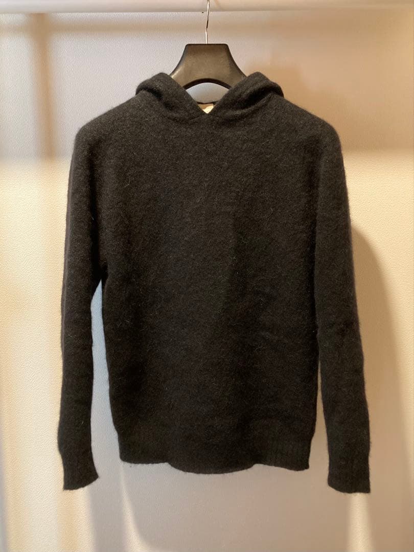 フィリッポデローレンティス ベビーアルパカ ニットパーカー