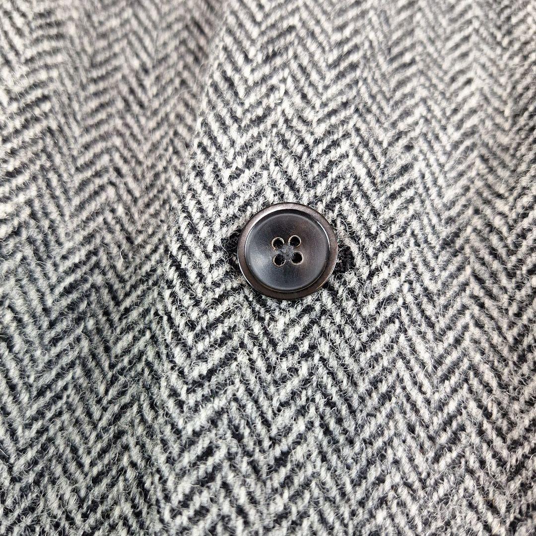 トゥモローランド　ハリスツイード　テーラードジャケット　ヘリンボーン　46