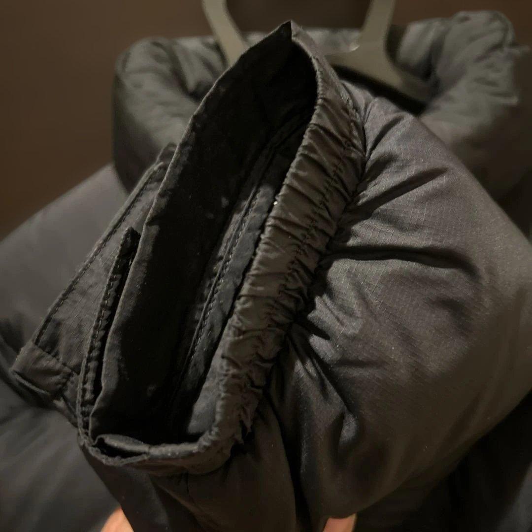 美品　ノースフェイスND92335 ヌプシジャケットブラックＳサイズ