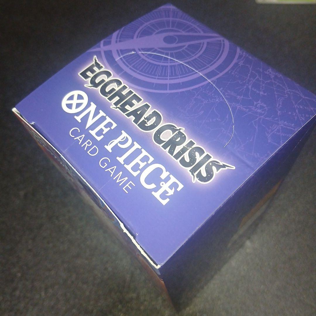 EGGHEAD CRISIS ONE PIECEカードゲーム　未開封　テープ付き