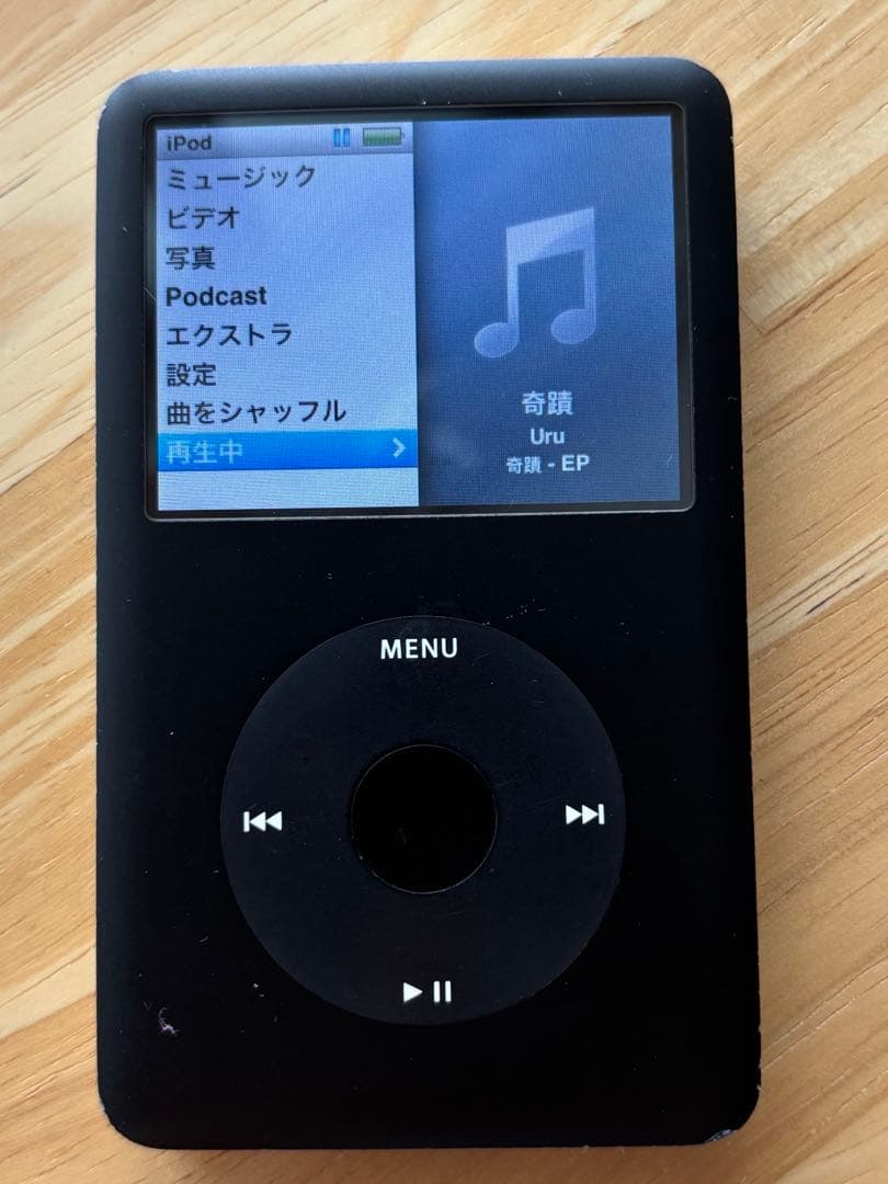 iPod classic 80GB 動作確認済 ケーブル付き