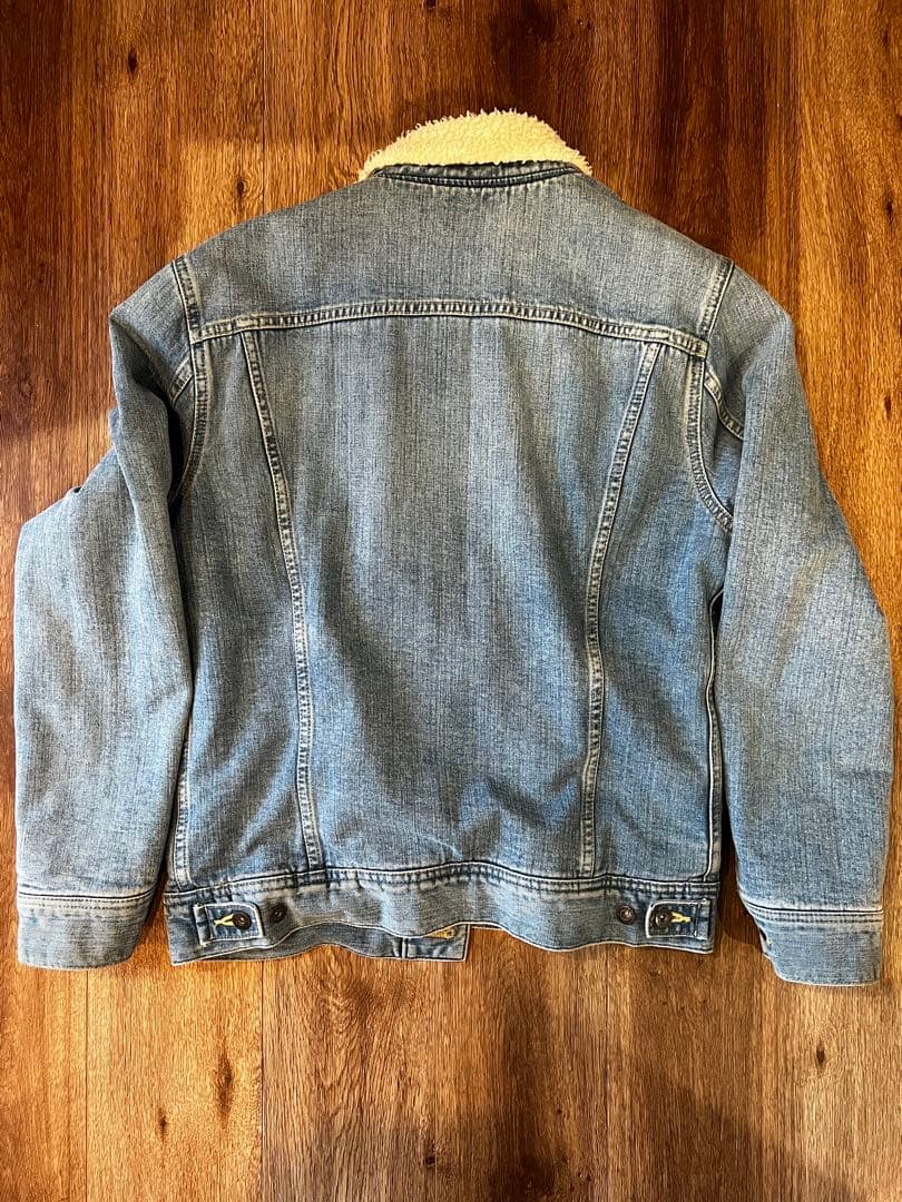 レア✨　【Stussy × Lee】ストゥーシー リー ボア デニムジャケット