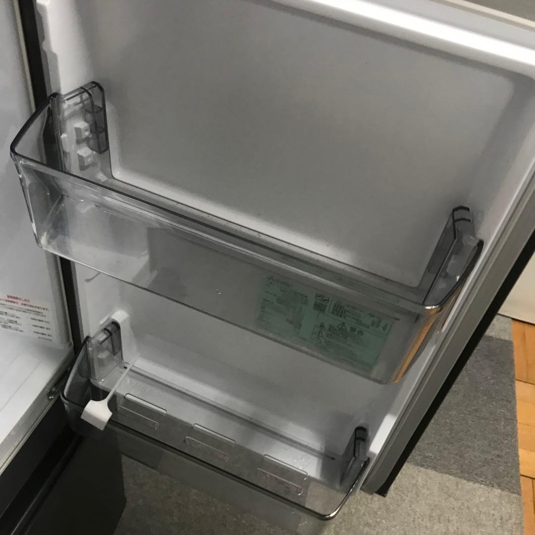 【美品】ミツビシ　ノンフロン冷凍冷蔵庫　MR-P15F-H　2021年製　H