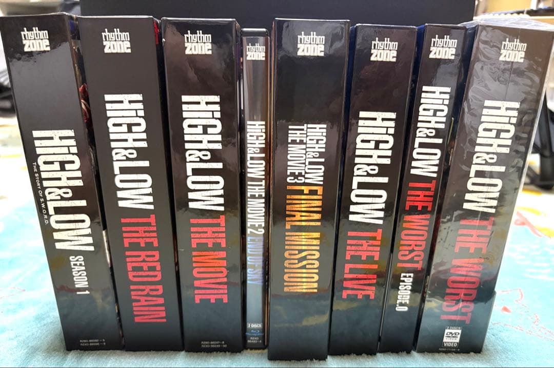 HiGH&LOW HiGH&LOW THE WORST DVDまとめ売り