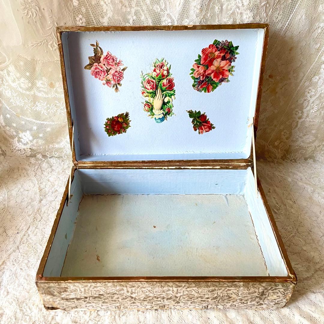 新春アンティーク福袋⑧紙もの9点　クロモス&ボックス&ポップアップカード&便箋