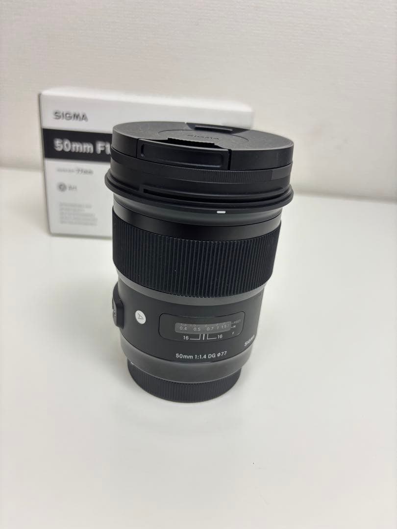 [ほぼ新品]S igma 50mm F1.4 DG EFマウント（UV付き）