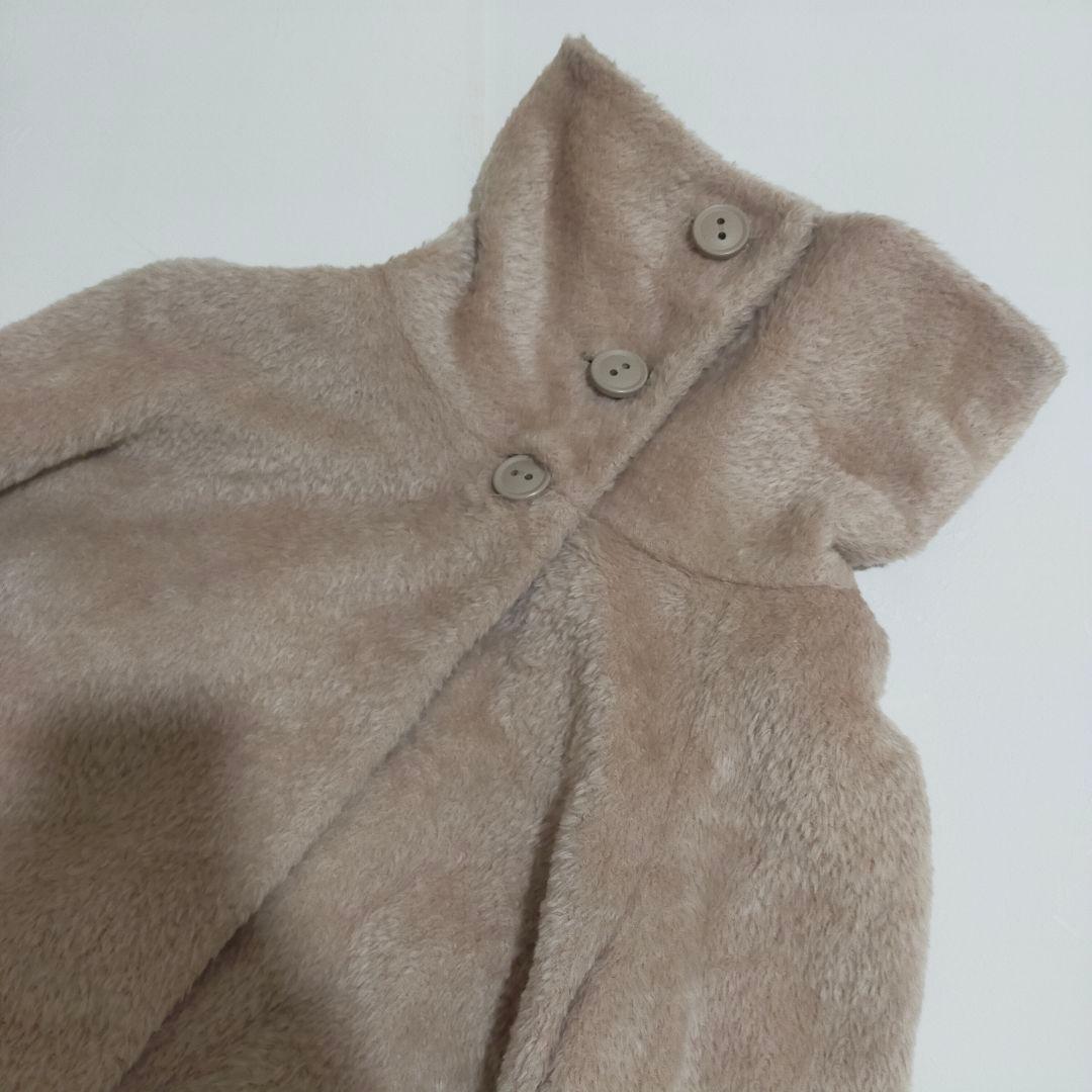 マックスマーラ　ステュディオ　テディベアコート　ファーコート　アルパカ混