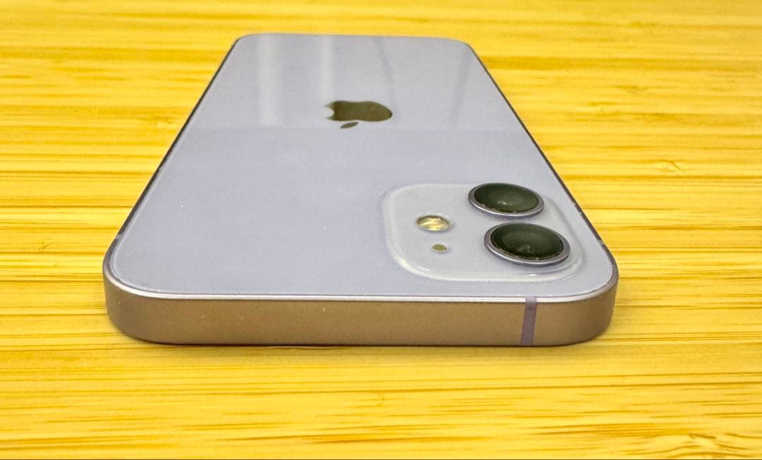 【SIMフリー/無音カメラ】iPhone 12 パープル 128GB 本体 紫