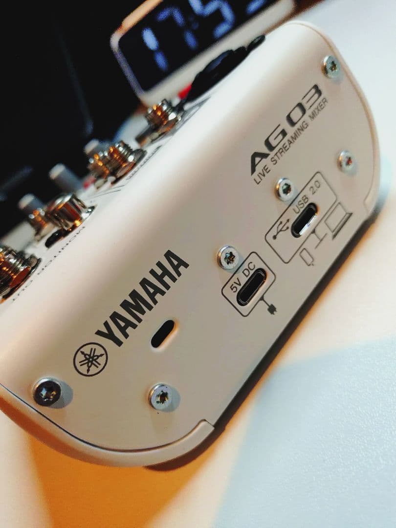 YAMAHA オーディオインターフェース AG03MK2