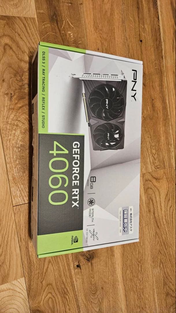 PNY GeForce RTX 4060 本体