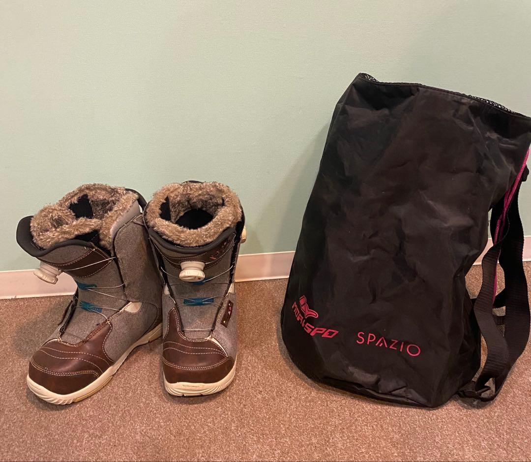 k2 女性用スノーボードブーツ グレー/ブラウン