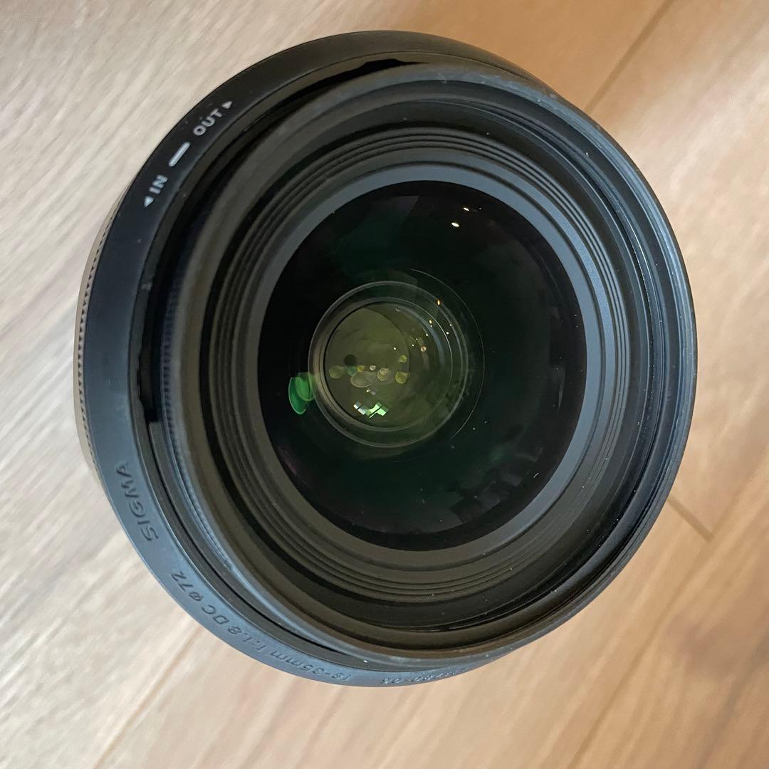 美品 SIGMA 18-35mm f/1.8 DC キャノンEFマウント シグマ