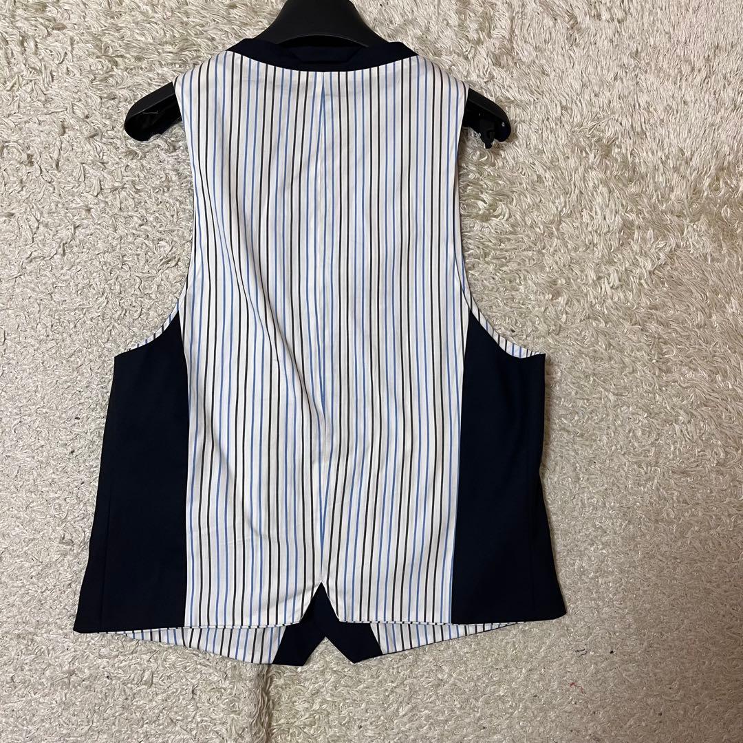 BLUE BLUE セットアップ　スーツ　スリーピース　ネイビー　段返り3B