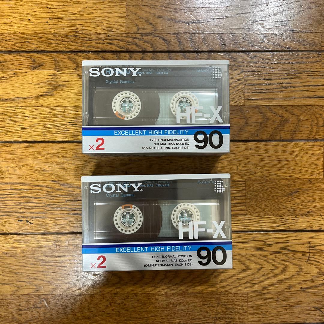 ⭐︎レア⭐︎ソニーカセットテープ、HＦ-X90 4本セット