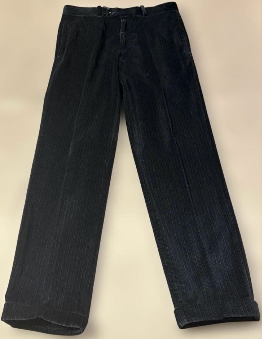 インターナショナルギャラリー ビームス　ピンストライプ　スラックス　フランス製