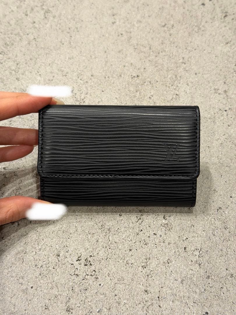 ヴィトン　キーケース　エピ・ノワール