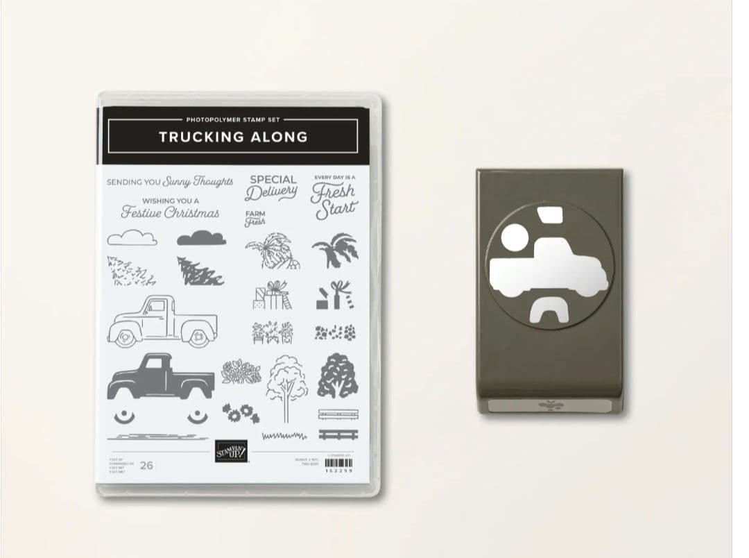 Meku未使用何を乗せるか工夫次第トラックパンチ＆スタンプスタンピンアップ