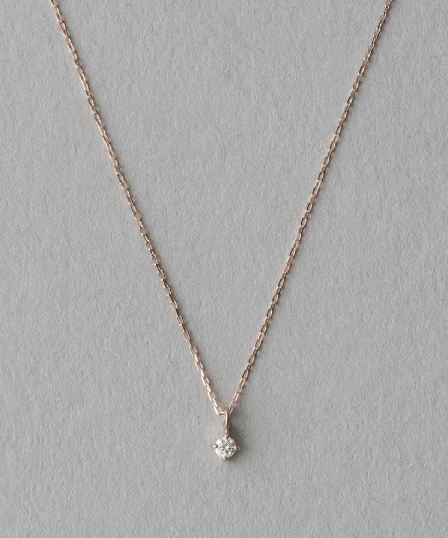 ete K10MPG ダイヤモンド ネックレス