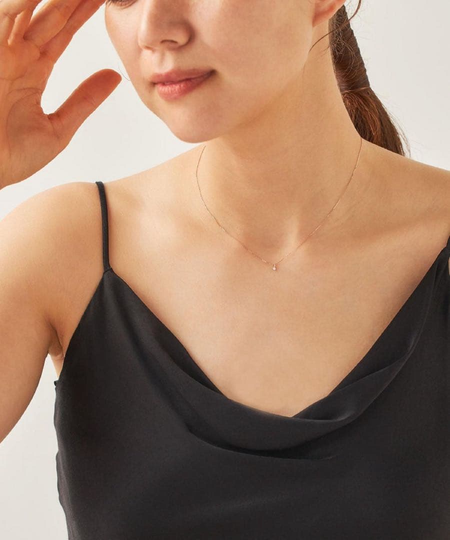 ete K10MPG ダイヤモンド ネックレス