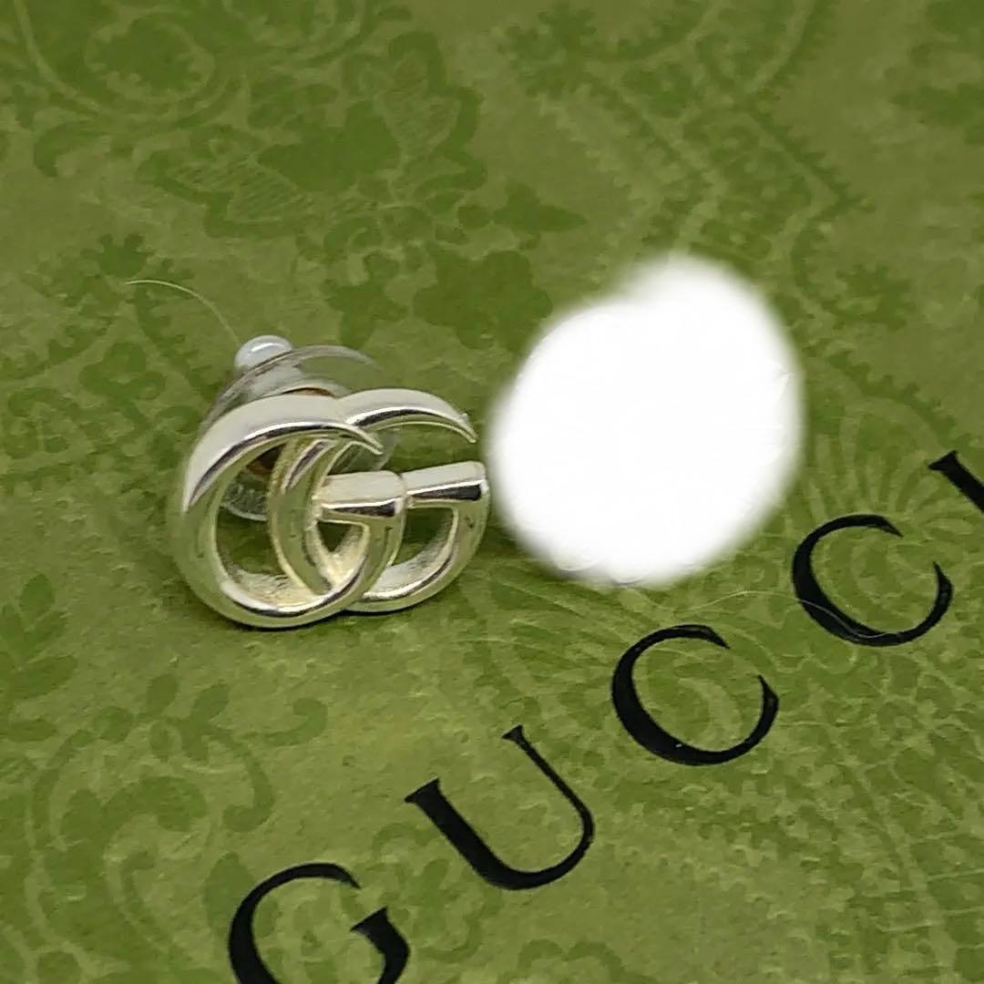 GUCCI ダブルG スタッズ ピアス 0109b12