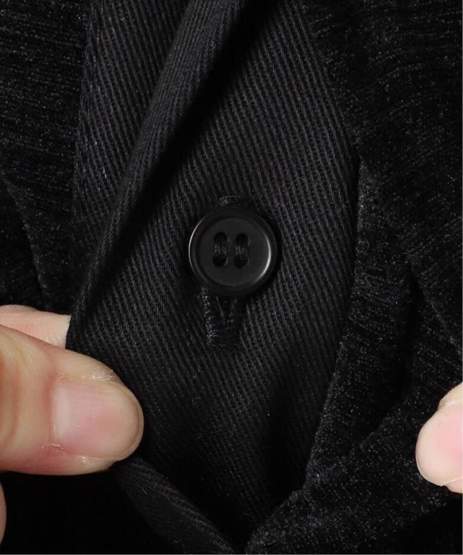 CITYSHOP ポロシャツワンピース　黒　ロングワンピース　シティーショップ