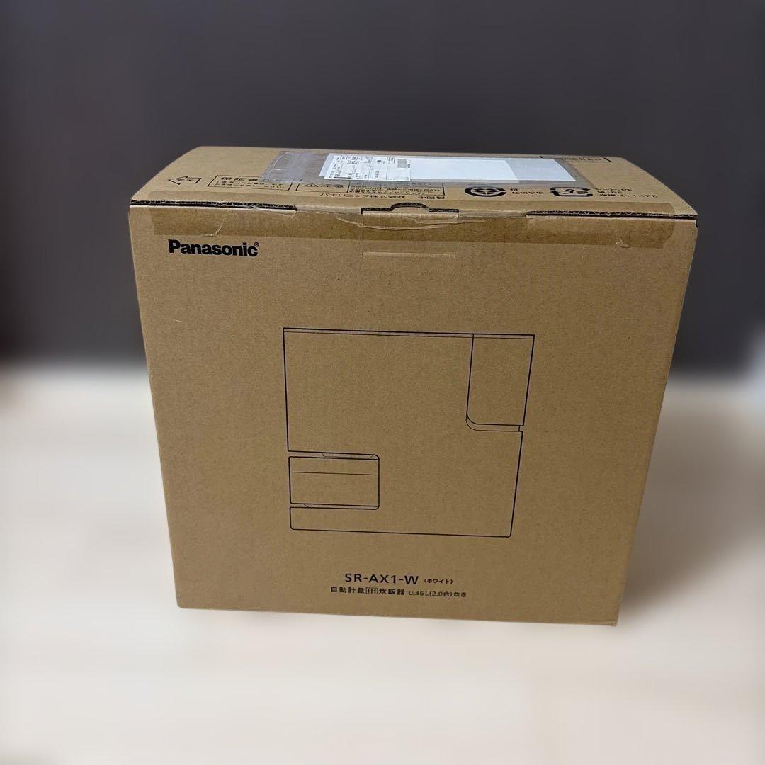 Panasonic 自動計量IH炊飯器 SR-AX1-W