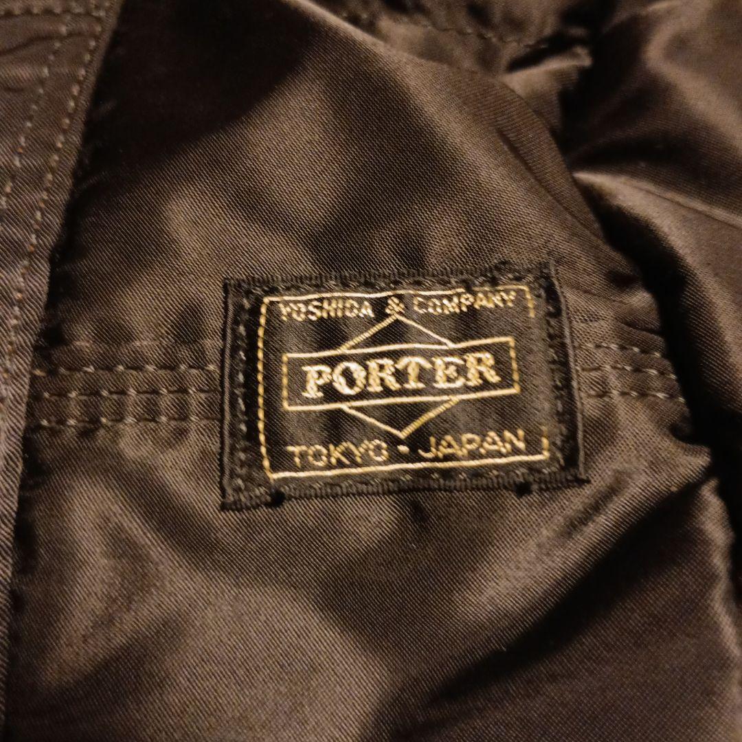 <希少美品>PORTER 黒 ミニドラムバッグS