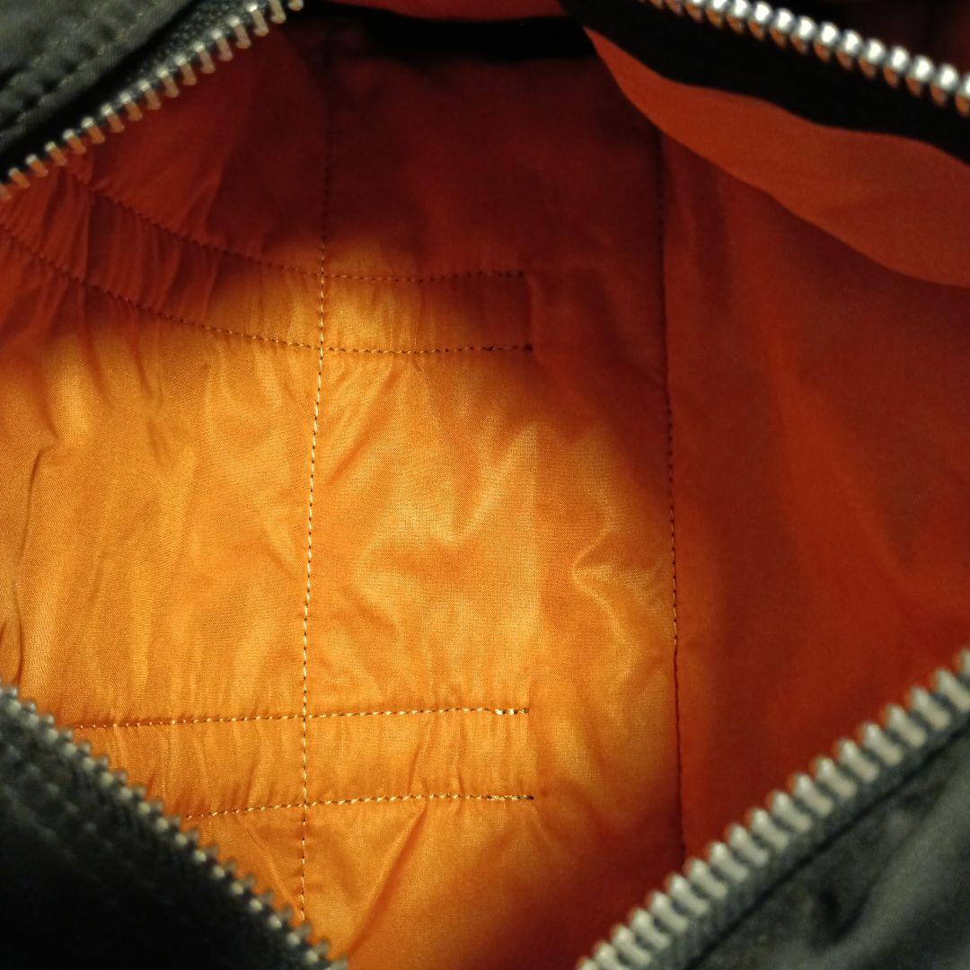 <希少美品>PORTER 黒 ミニドラムバッグS