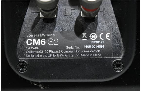 Bowers & Wilkins CM6 S2 ペア 美品 送料無料 即日発送