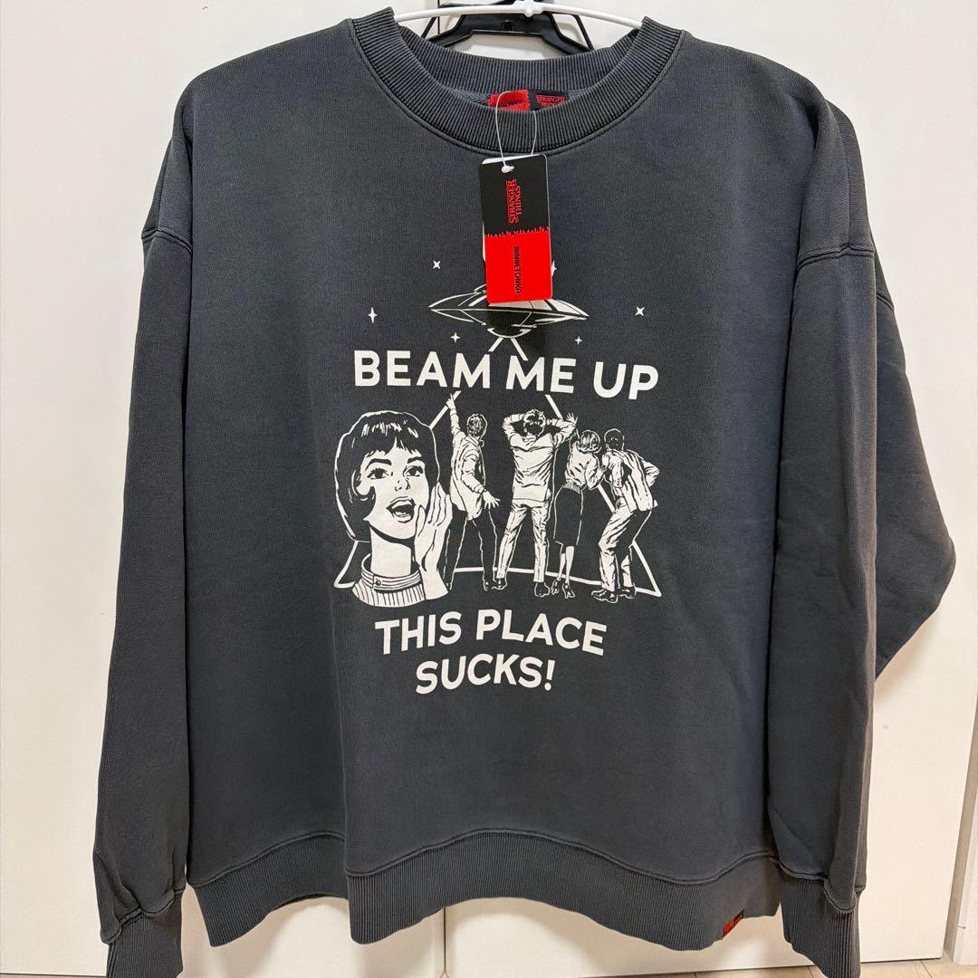 公式 ストレンジャーシングス ロビン スウェットトレーナー GREENPARKS