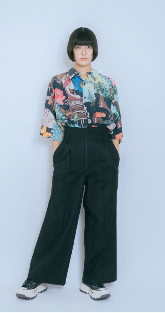 &エルシー　　ジャガードパンツ