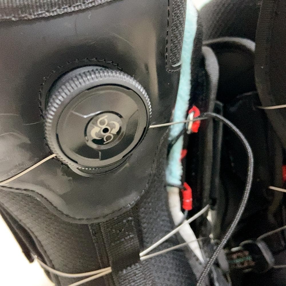 【美品】HEAD BOA 25CM レディース ブーツ スノーボード 黒×水色