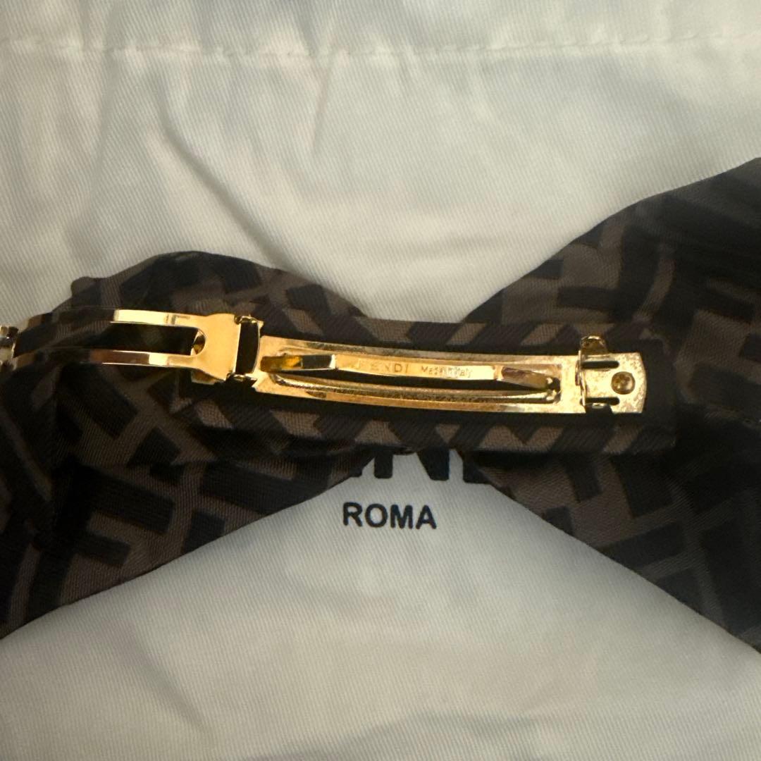 FENDI FFロゴ リボンヘアアクセサリー