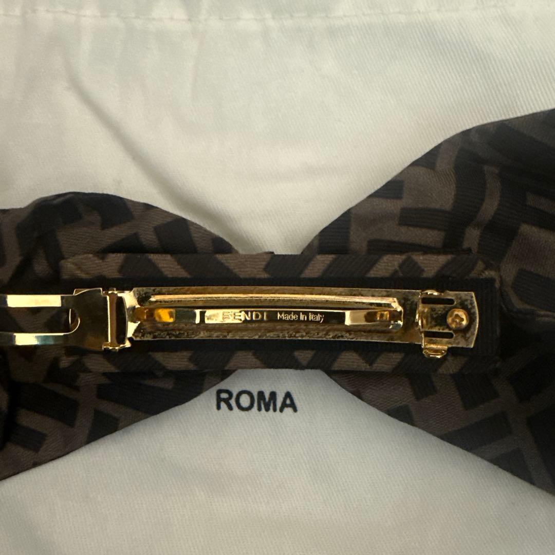 FENDI FFロゴ リボンヘアアクセサリー