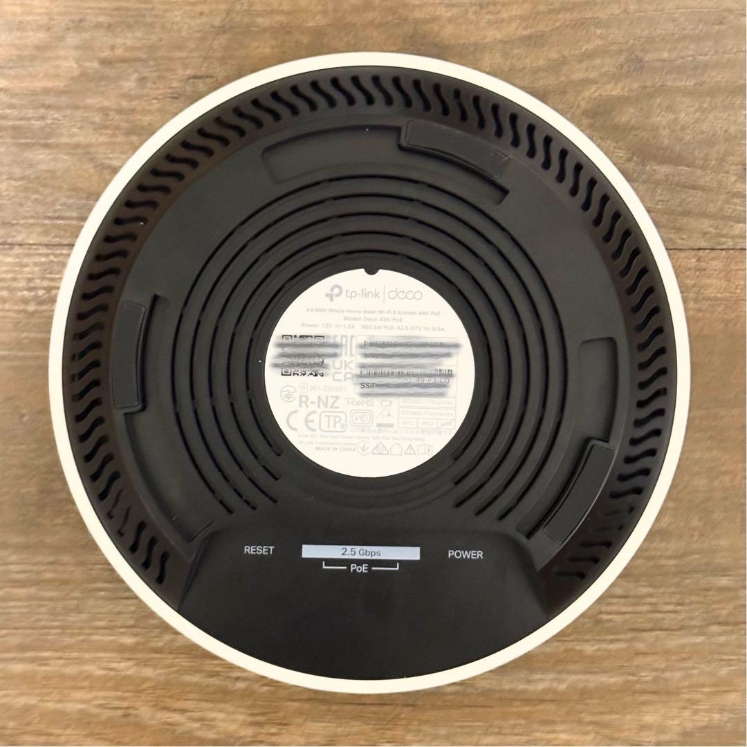 TP-Link Deco X50-PoE Wi-Fi6 ルーター 1Pack
