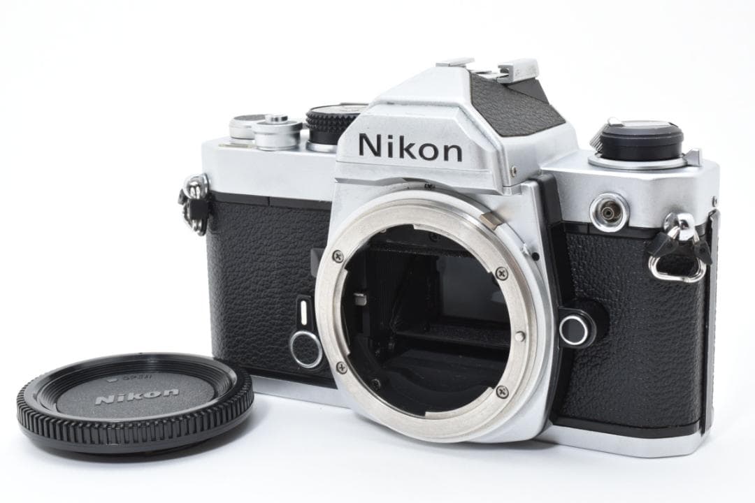 美品 NIKON FM シルバー フィルムカメラ　モルト新品交換済 H025