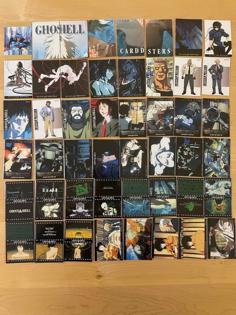 カードダスマスターズ 攻殻機動隊　87枚　ダブリ無し