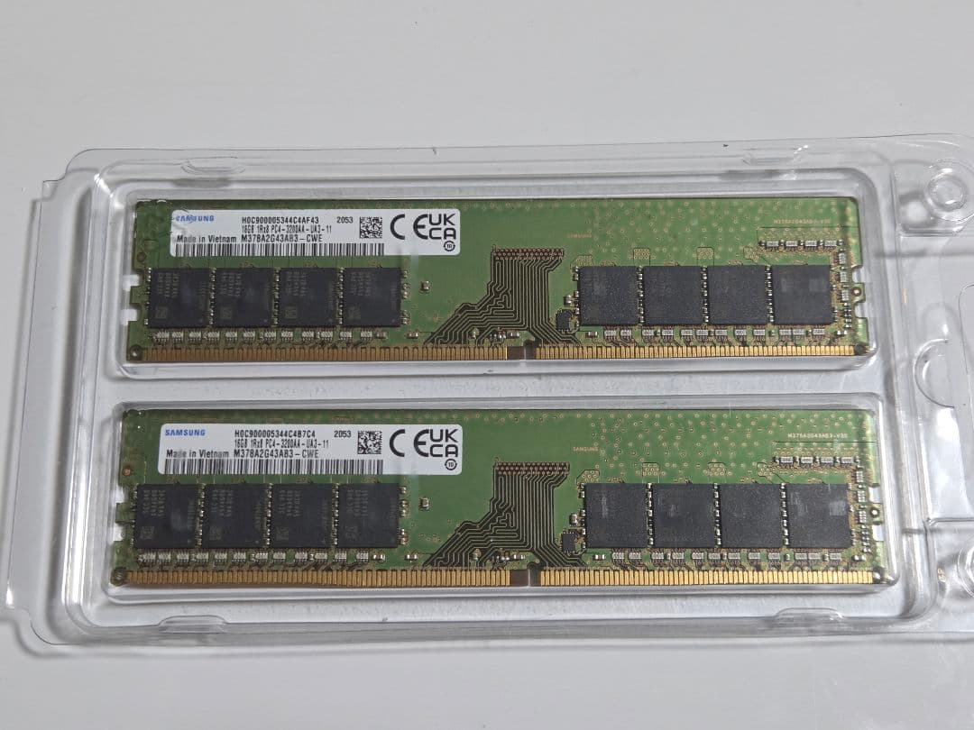 Samsung DDR4-3200 32GB (16GB×2)