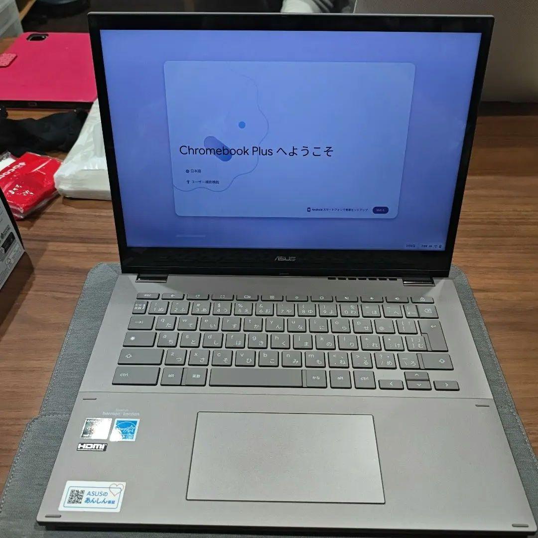 ASUS Chromebook Plus CM34 Flip14型