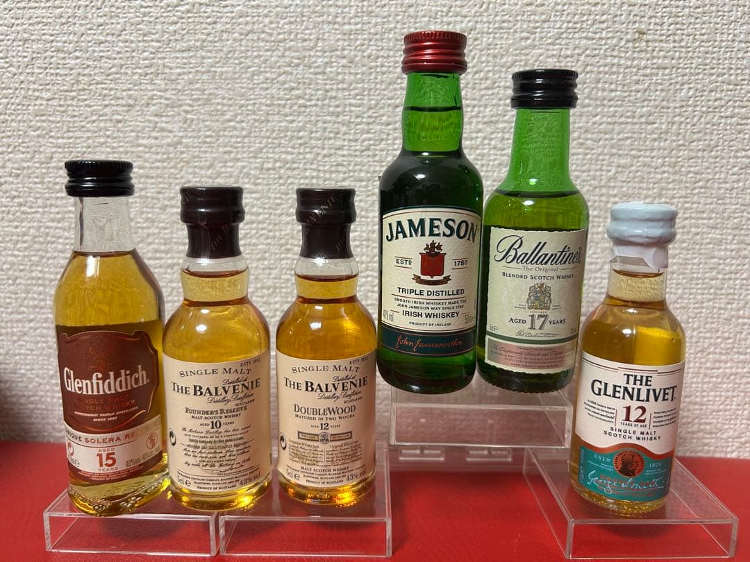 ウイスキー ミニチュアボトル