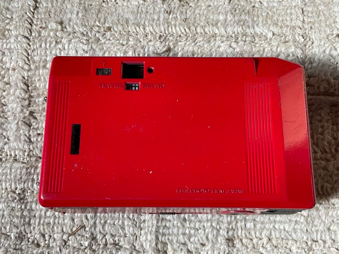 フジカ／DL-20。シャア専用フイルムカメラ。【作動確認済み　カバー説明書無し】