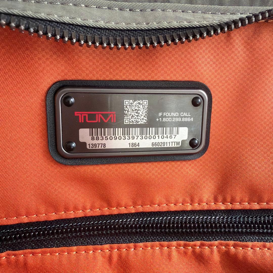 早い者勝ち ほぼ新品 Tumi バックパック