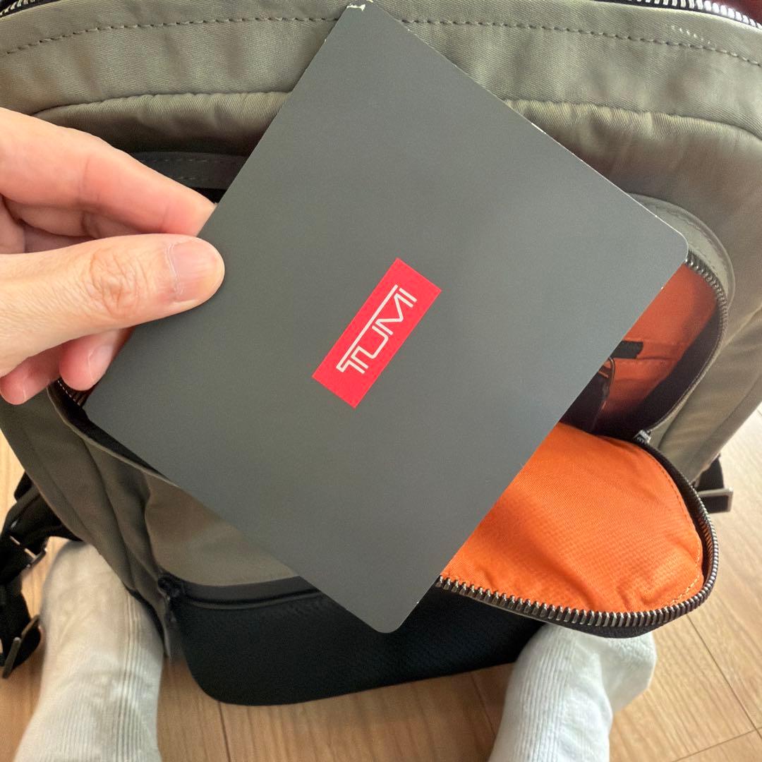 早い者勝ち ほぼ新品 Tumi バックパック