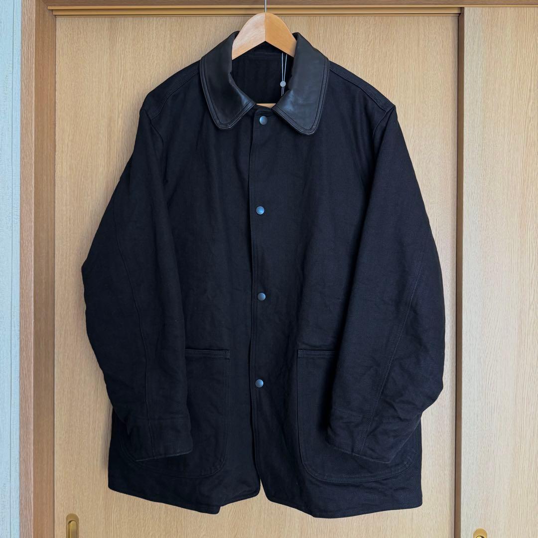 【新品】 COMOLI デニム レザー ワークジャケット