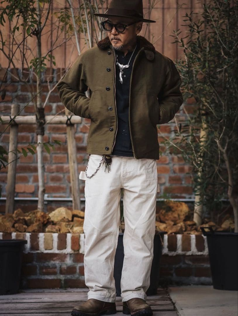 b*7様 OLD MOUNTAIN オールドマウンテン　ペインターパンツ キナリ