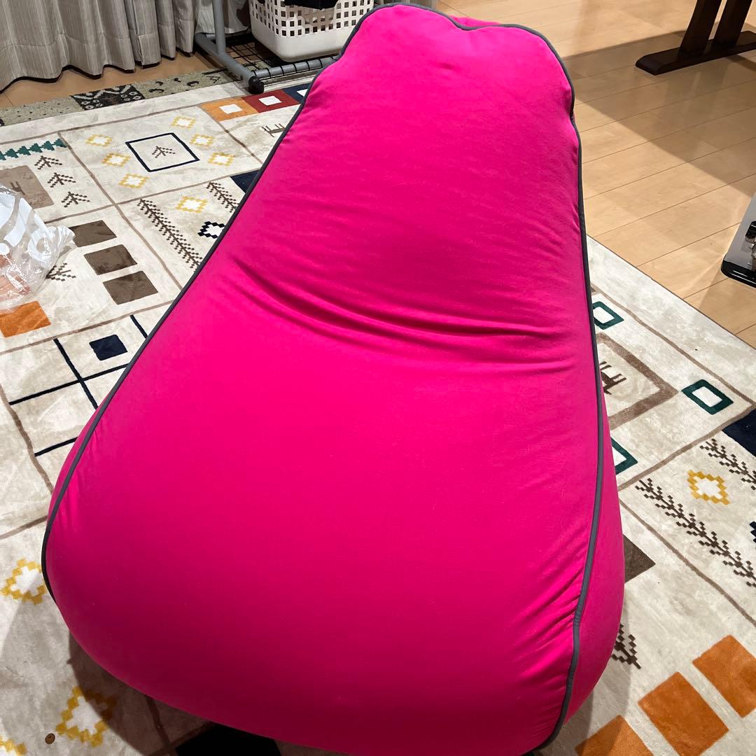 【ほぼ未使用】ヨギボー ラウンジャー Yogibo Lounger ピンク送料込