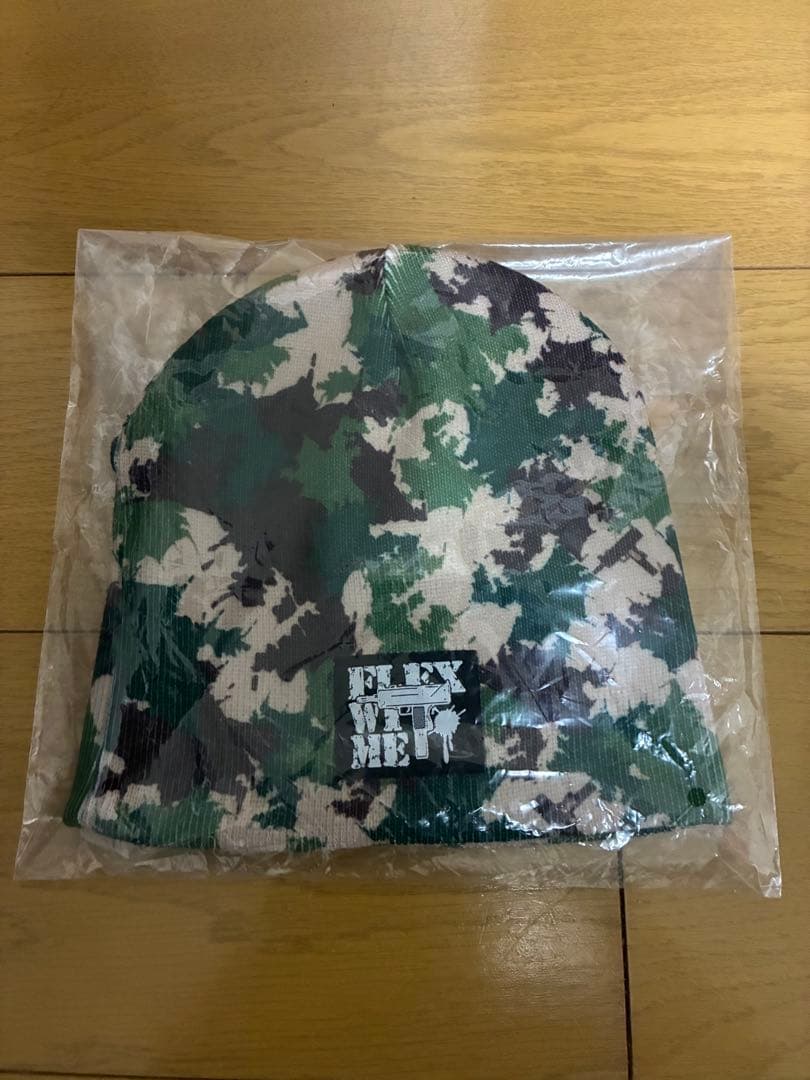 FLEXWITME yoko 迷彩ビーニー