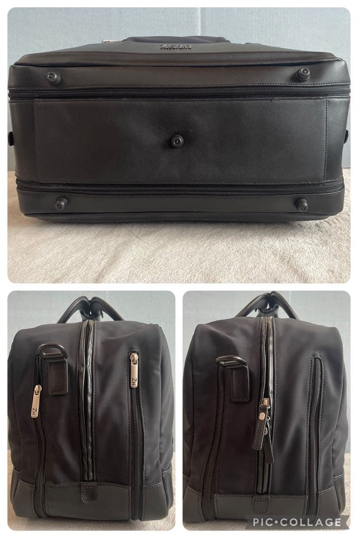 3泊4日 美品 ゼロハリバートン 2way ボストンバッグ THE JORNAL